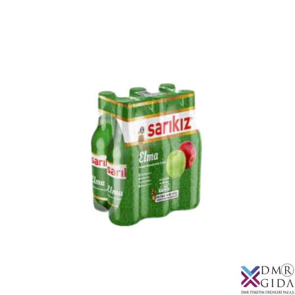 SARIKIZ ELMA AROMALI MADEN SUYU 200 ML*24