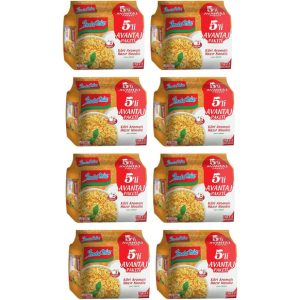 INDOMIE HAZIR NOODLE KÖRİLİ 75 GR 5'Lİ AVANTAJ PAKET*8